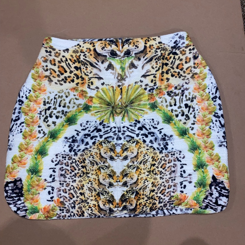 Leopard Print Women's Skirt